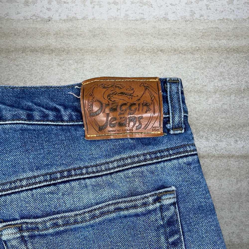 Draggin Jeans × Made In Usa × Vintage Crazy Dragg… - image 4