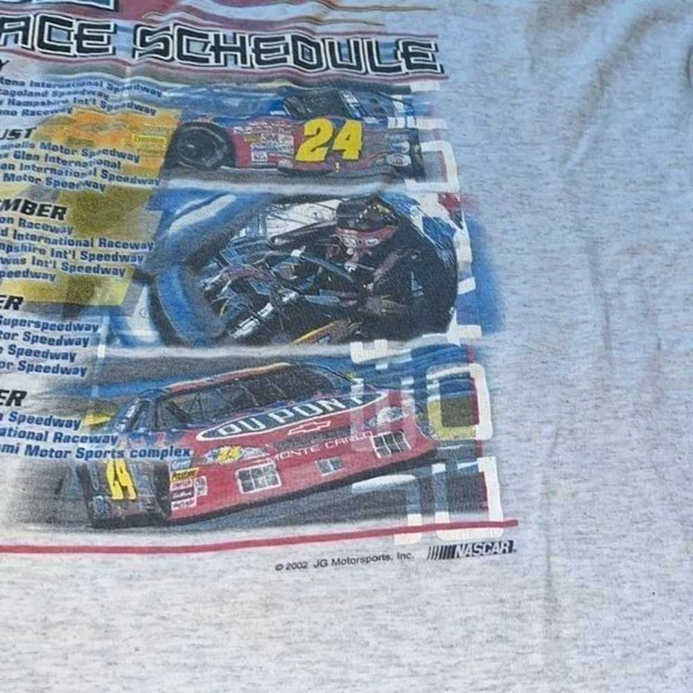 Vintage NASCAR Jeff Gordon’ 2002 T-shirt 3XL - image 11