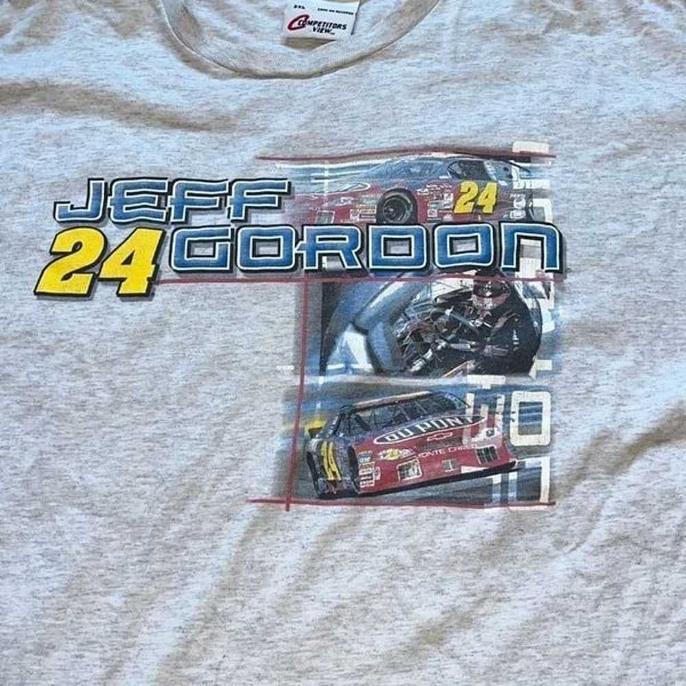 Vintage NASCAR Jeff Gordon’ 2002 T-shirt 3XL - image 2