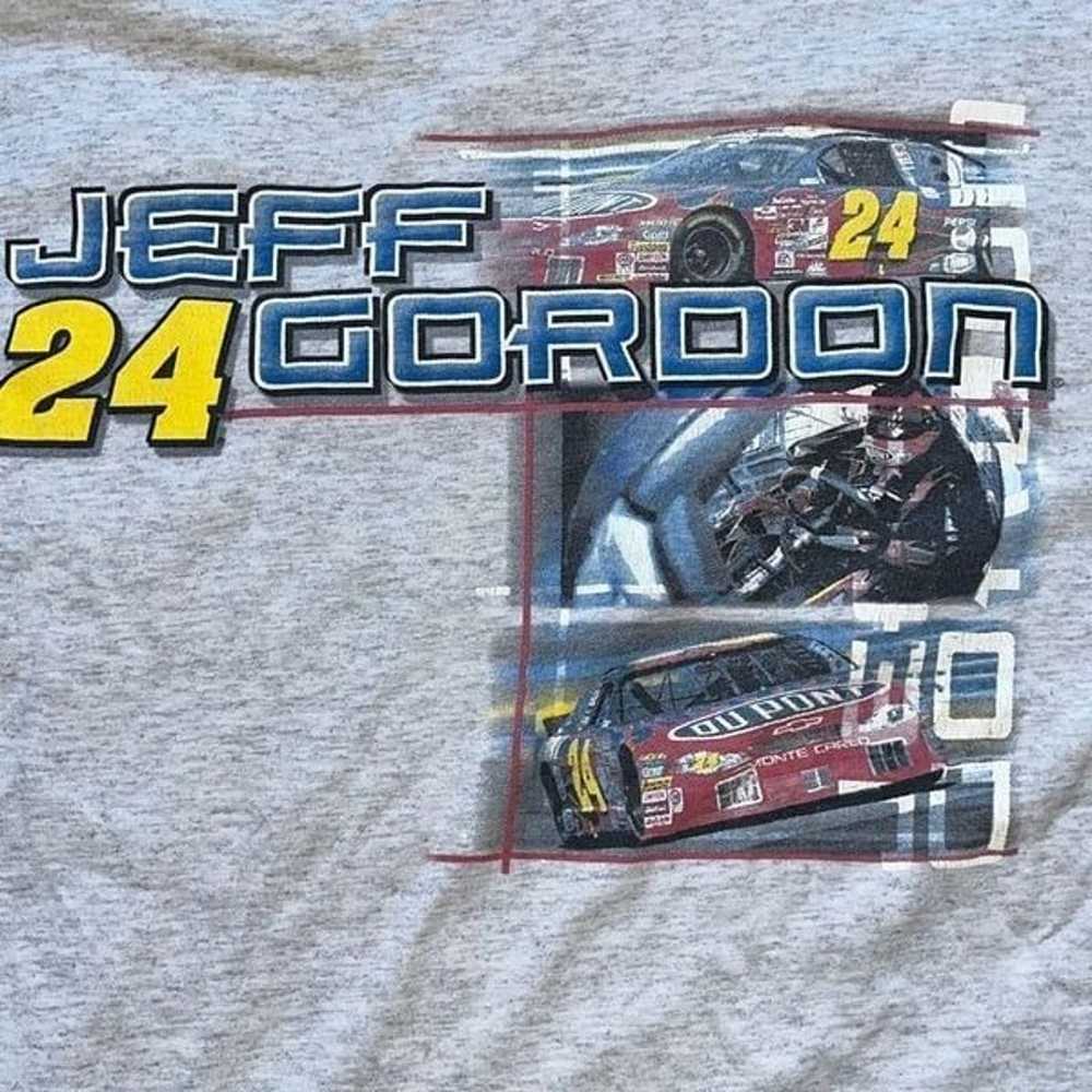 Vintage NASCAR Jeff Gordon’ 2002 T-shirt 3XL - image 3