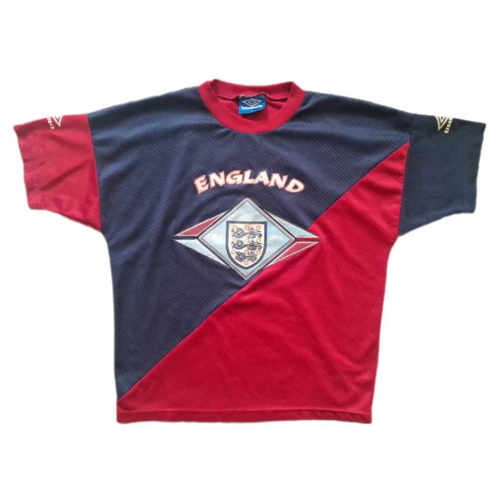 Soccer Jersey × Umbro × Vintage England Vintage S… - image 3