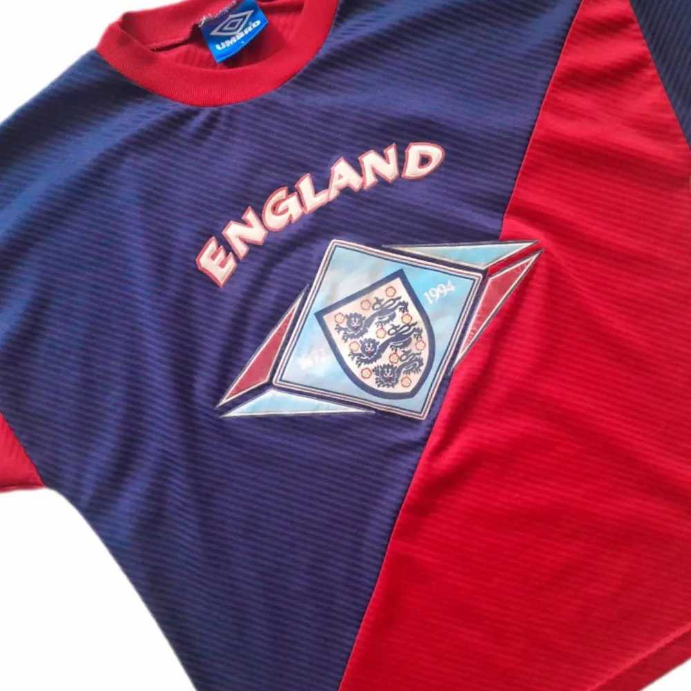 Soccer Jersey × Umbro × Vintage England Vintage S… - image 4