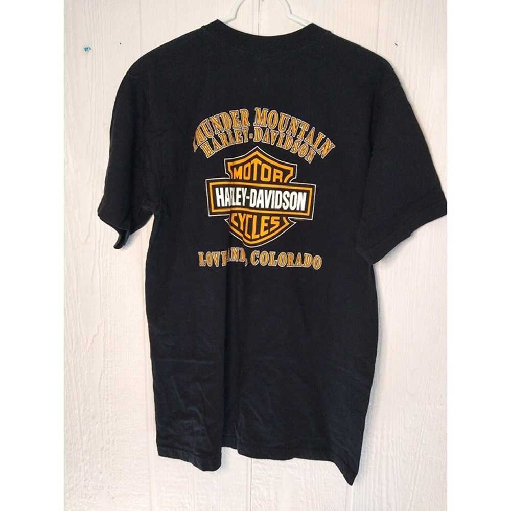 Harley Davidson Men's L T-Shirt Thunder in the Ro… - image 3