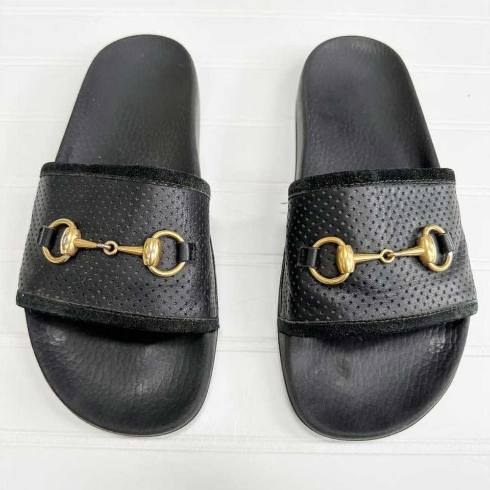 Gucci Leather sandal - image 6
