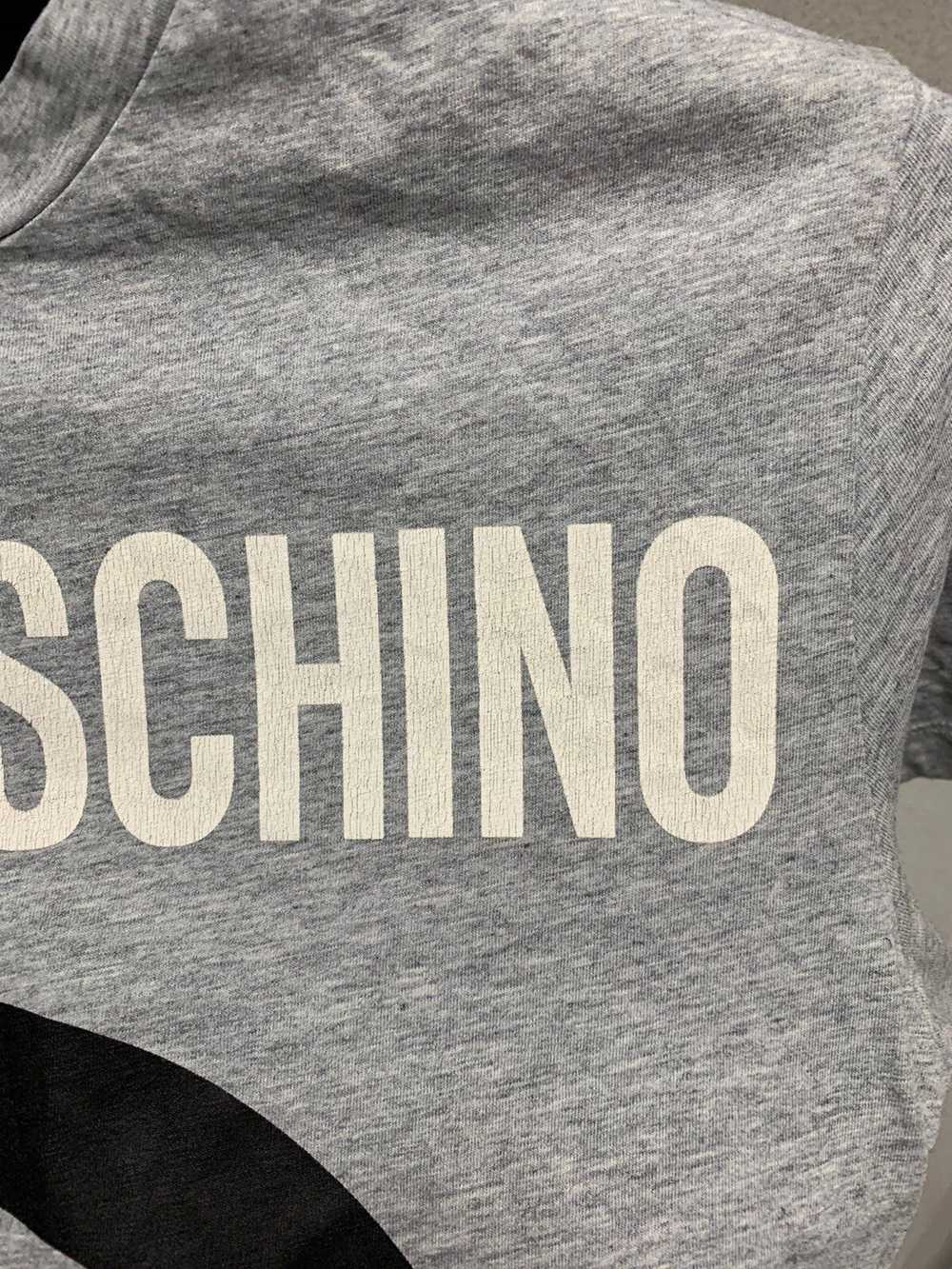 Moschino Love moschino big logo grey t-shirt S sz - image 7