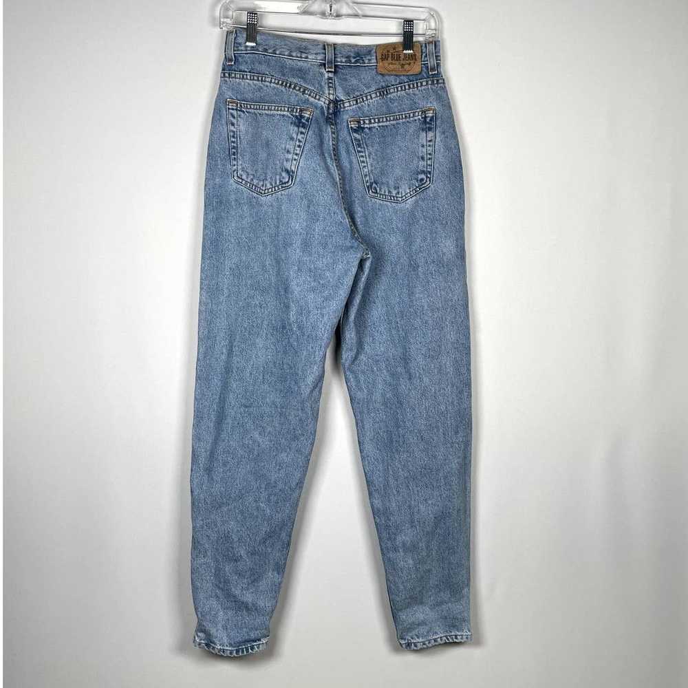 Gap GAP Vintage High Rise Mom Jeans Reverse Fit S… - image 2
