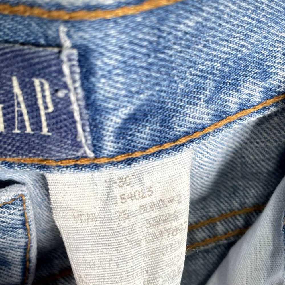 Gap GAP Vintage High Rise Mom Jeans Reverse Fit S… - image 4