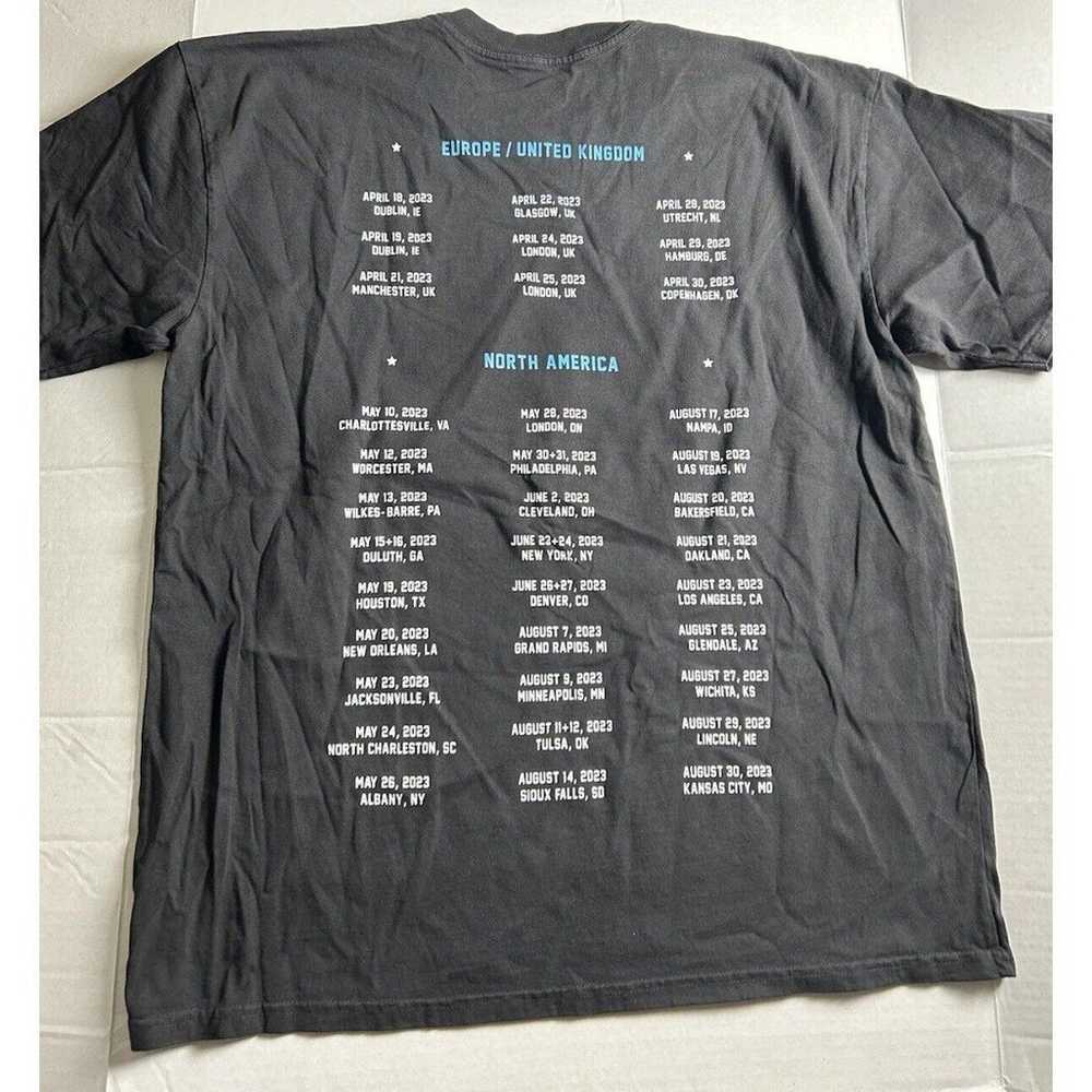 Zach Bryan Burn Burn Burn Official Tour T-Shirt C… - image 2