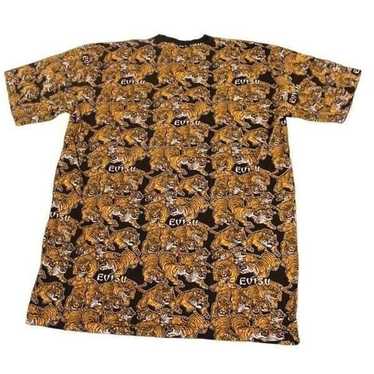Vintage 2000s Evisu Tiger Aop Tee T-Shirt Pullover