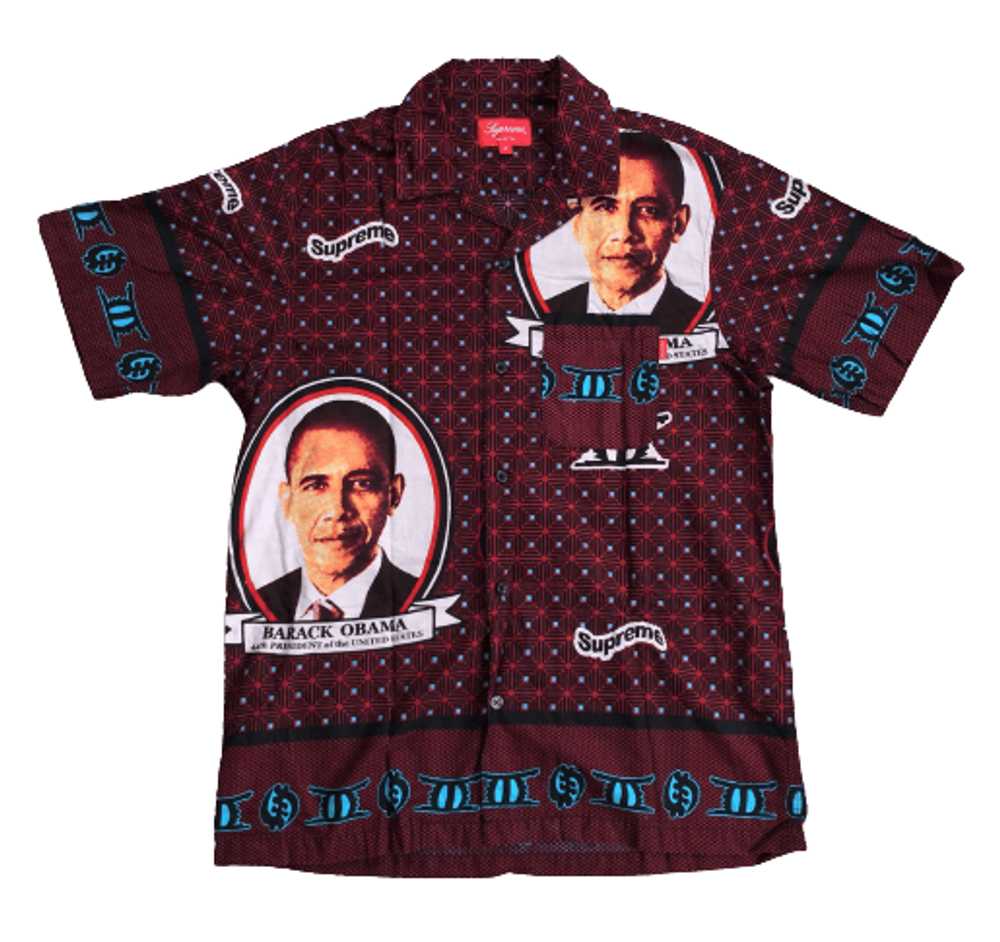 Obama × Supreme S/S 2017 Supreme x Obama Button U… - image 1