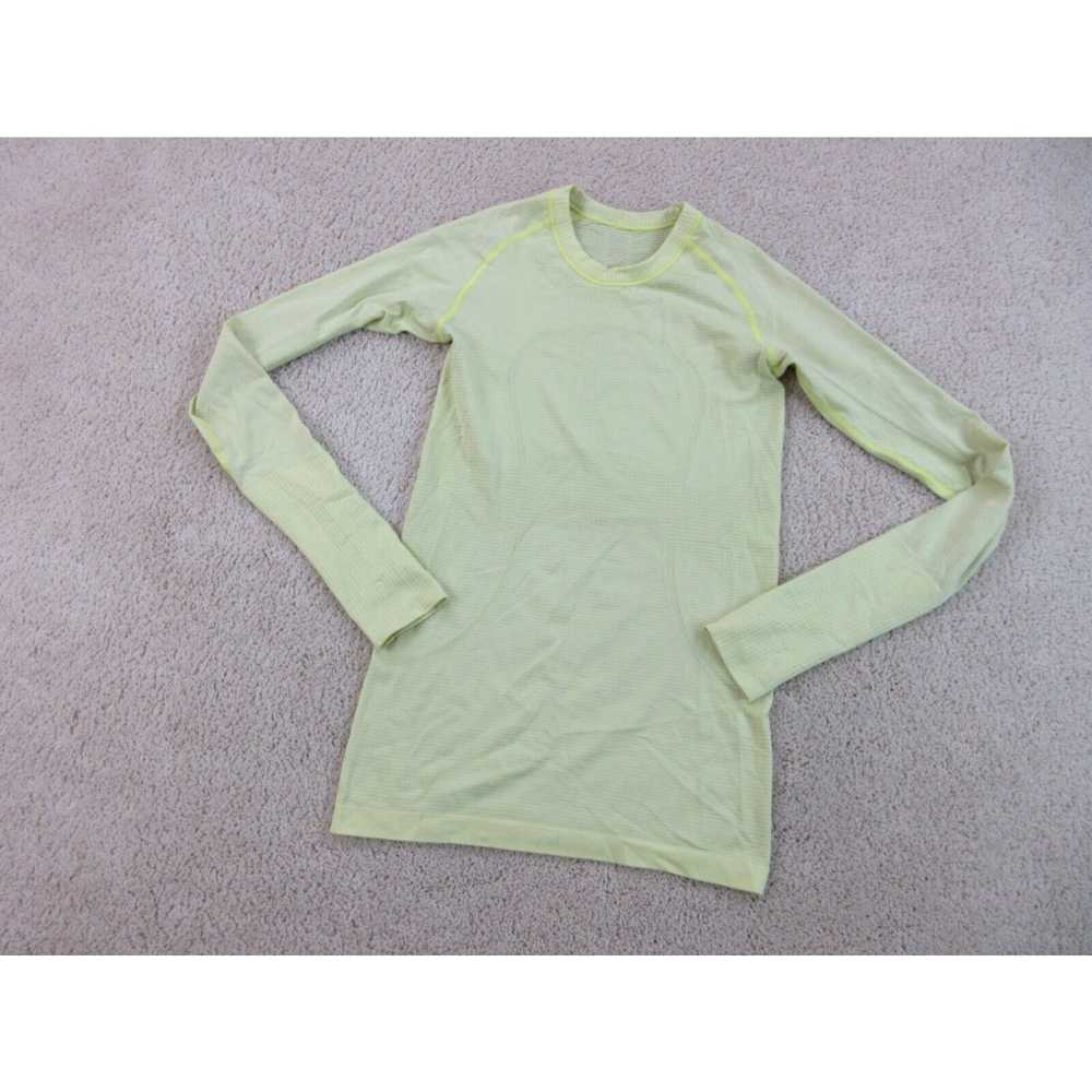 Lululemon Lululemon Shirt Women 4 Green Swiftly T… - image 2
