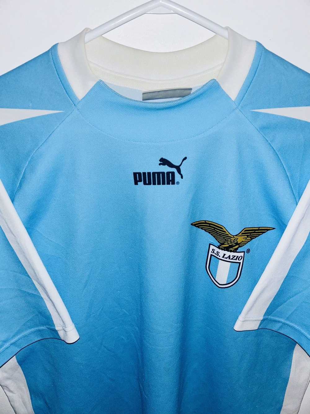 Puma × Soccer Jersey × Vintage Lazio Roma Commemo… - image 3