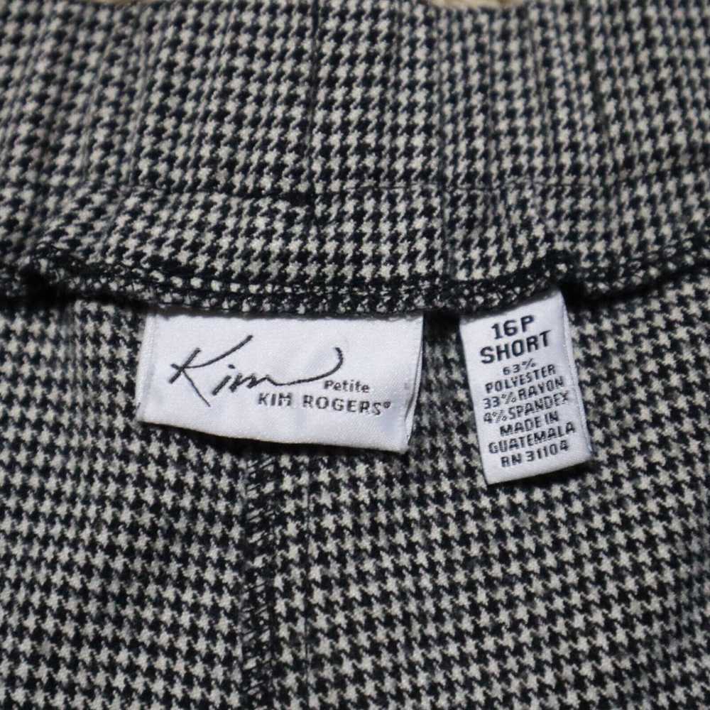 Vintage Kim Rogers Petite Gray Dress Sweatpants S… - image 3
