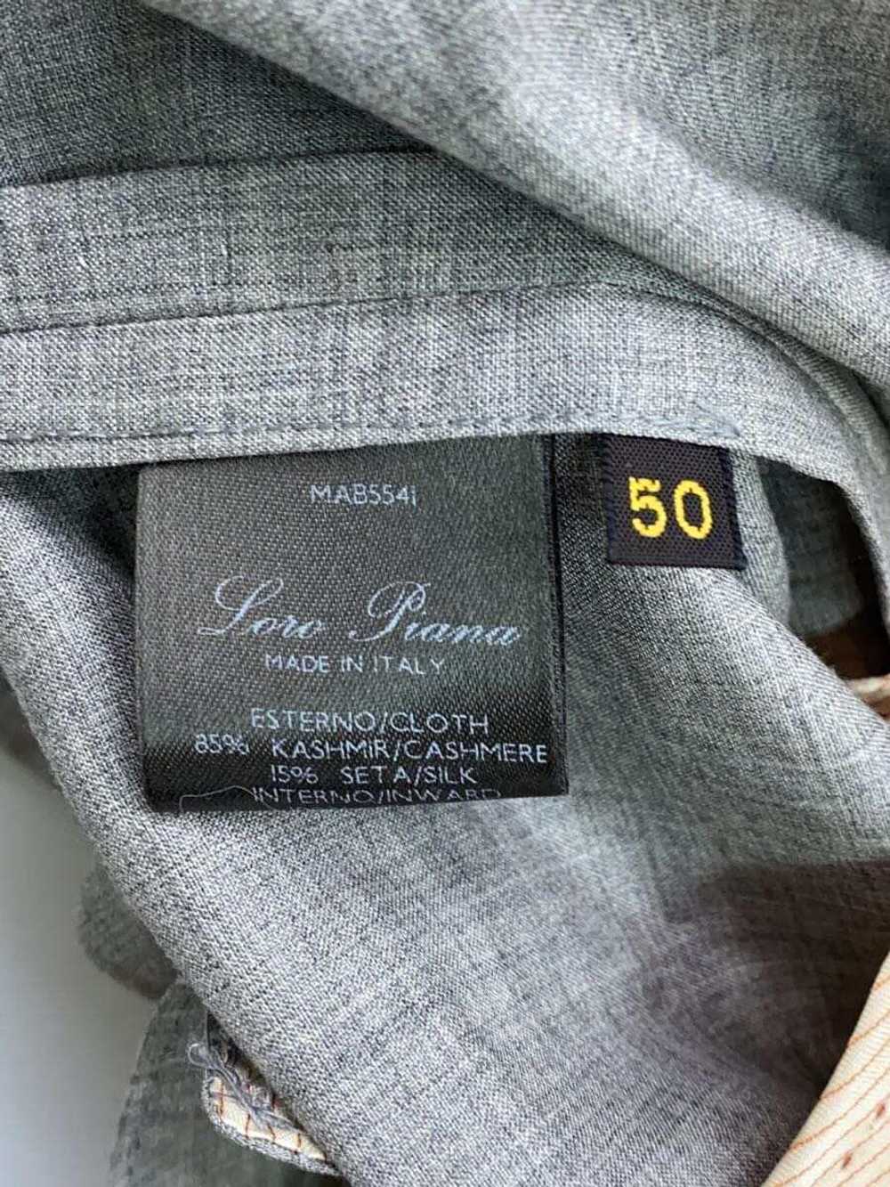 Loro Piana Tailored Jacket/50/Cashmere/Gry/Plain/… - image 4