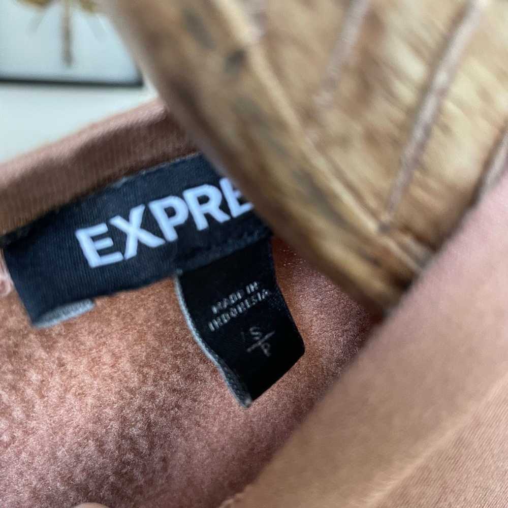 Express Express Cap Sleeve Lounge Jumpsuit Tan S - image 6