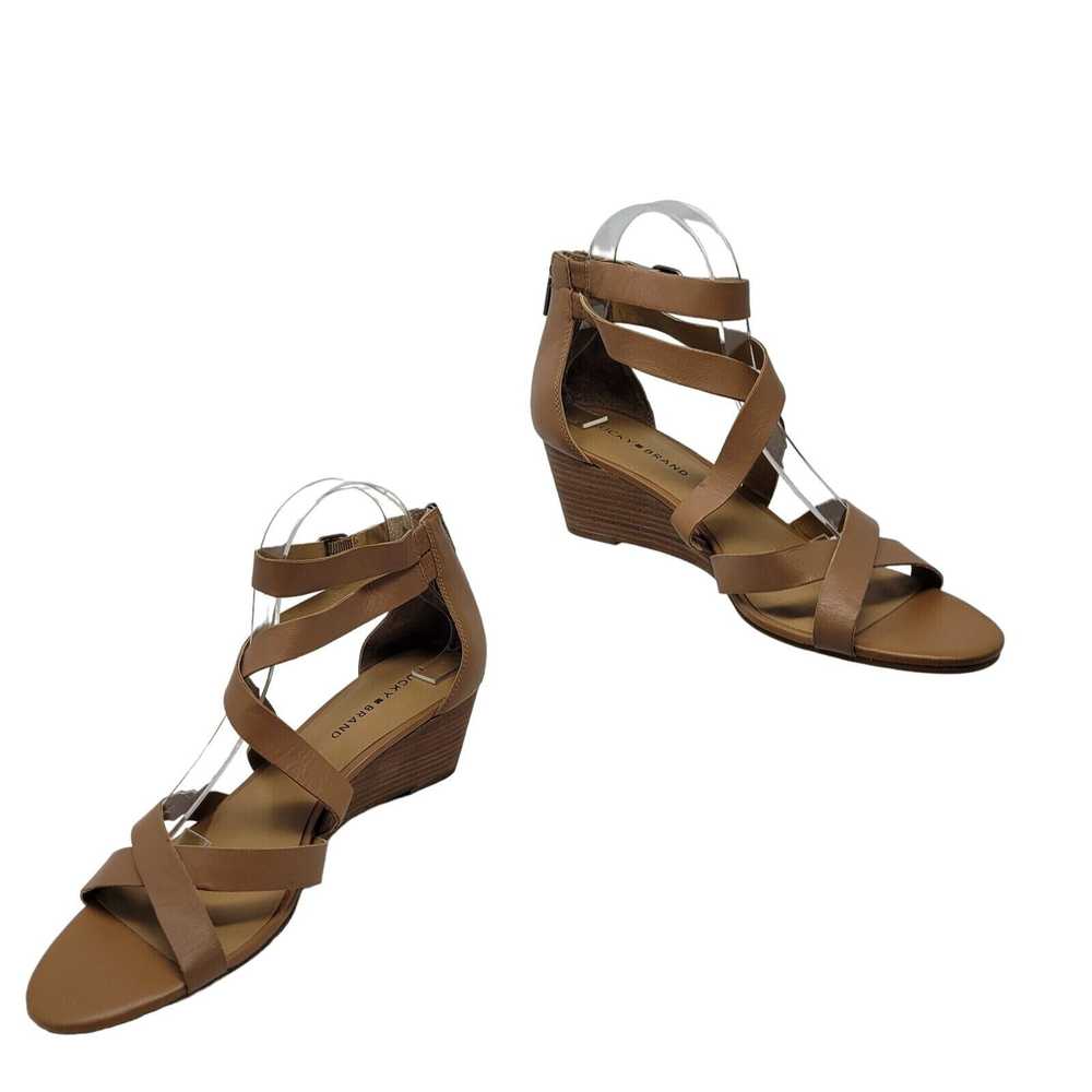 Lucky Brand Lucky Brand Jinela Leather Strappy We… - image 10