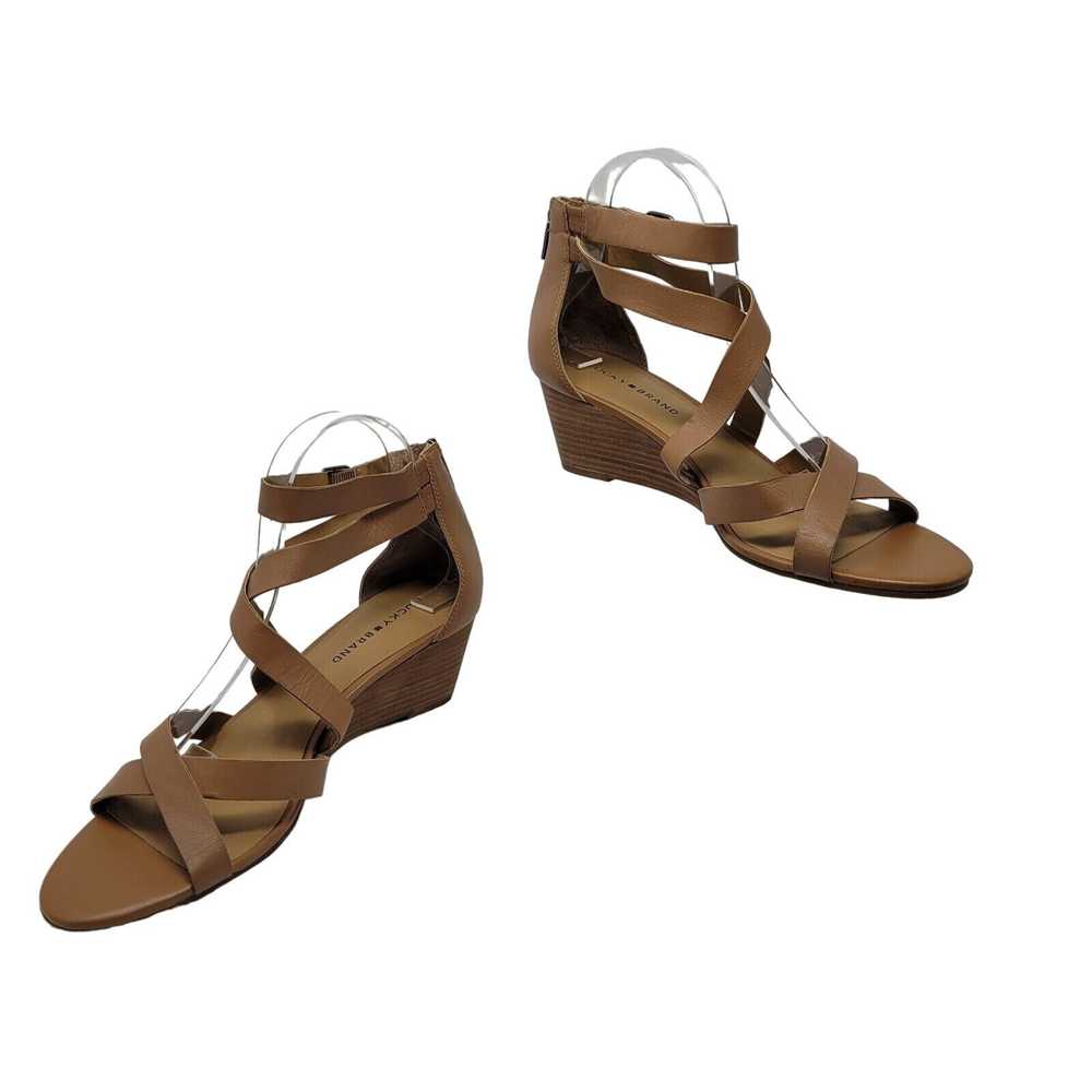 Lucky Brand Lucky Brand Jinela Leather Strappy We… - image 11