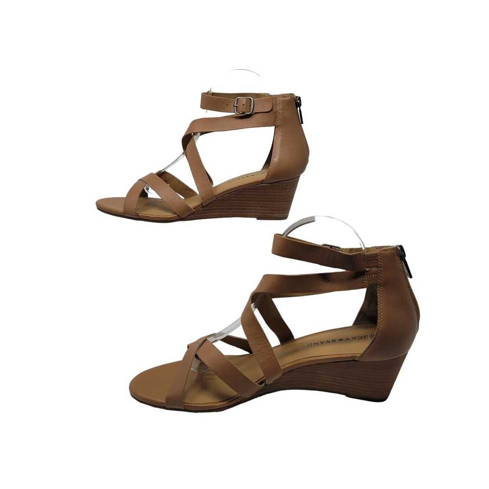 Lucky Brand Lucky Brand Jinela Leather Strappy We… - image 4