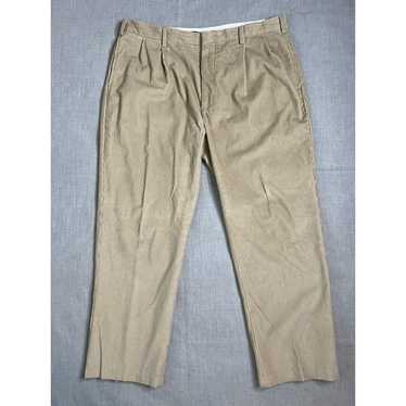 Nautica Nautica Wide Wale Tan Baggy Corduroy Pant… - image 1