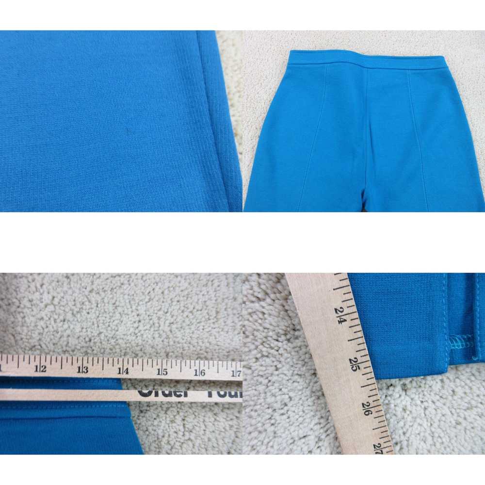 Vintage St. John Pants Women 6 Blue Chino Slacks … - image 4