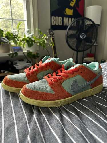 Nike Nike SB dunk low orange emerald rise