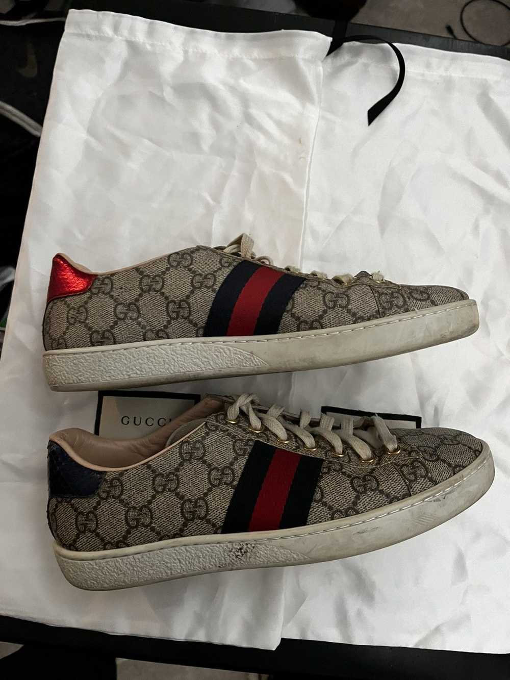 Gucci GG supreme Navy (Women’s) - image 3