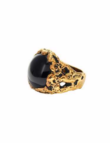 Han Cholo Han Cholo Vermeil Onyx Ring - image 1