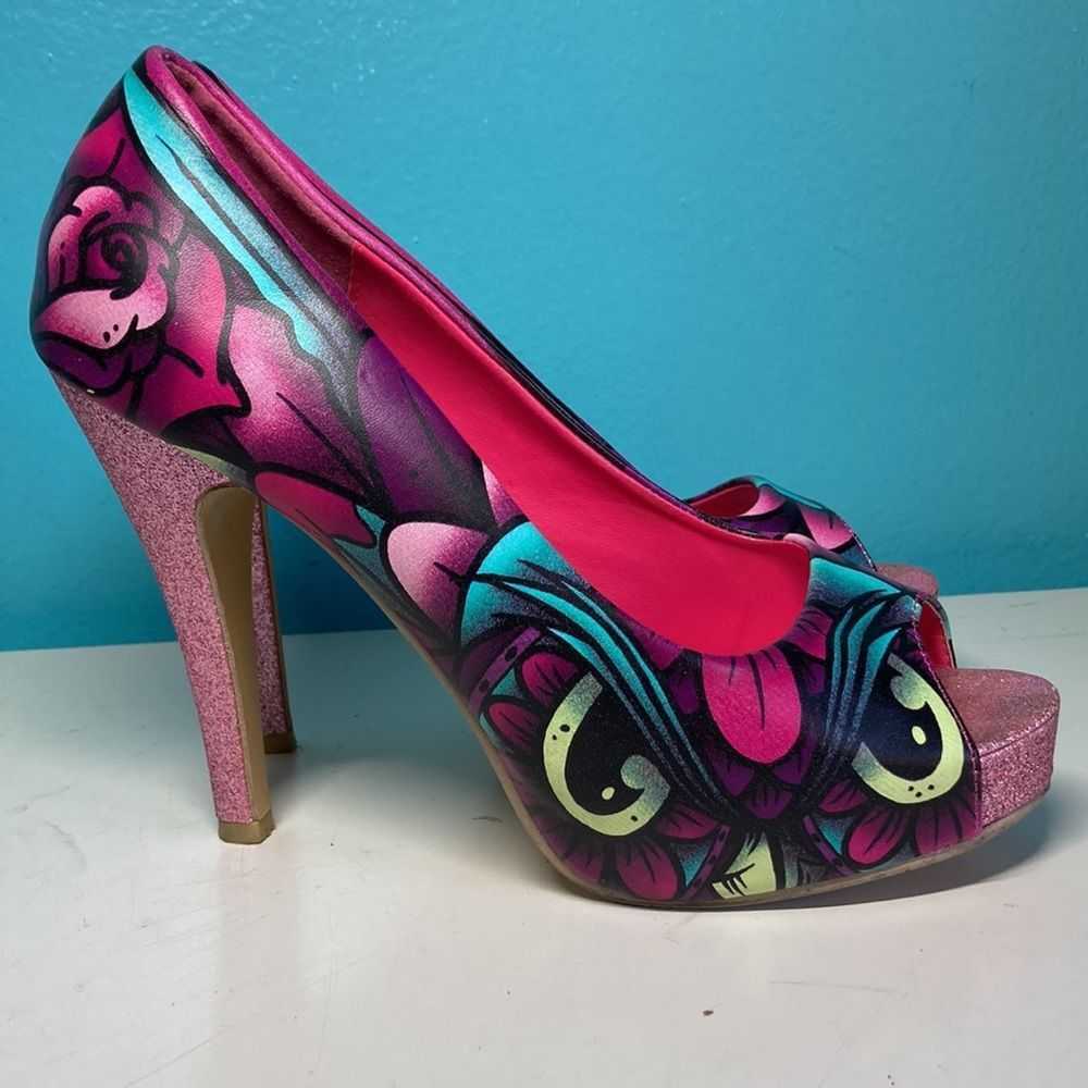 Art Comes First Iron Fist Goth Heels Size 39 - image 6