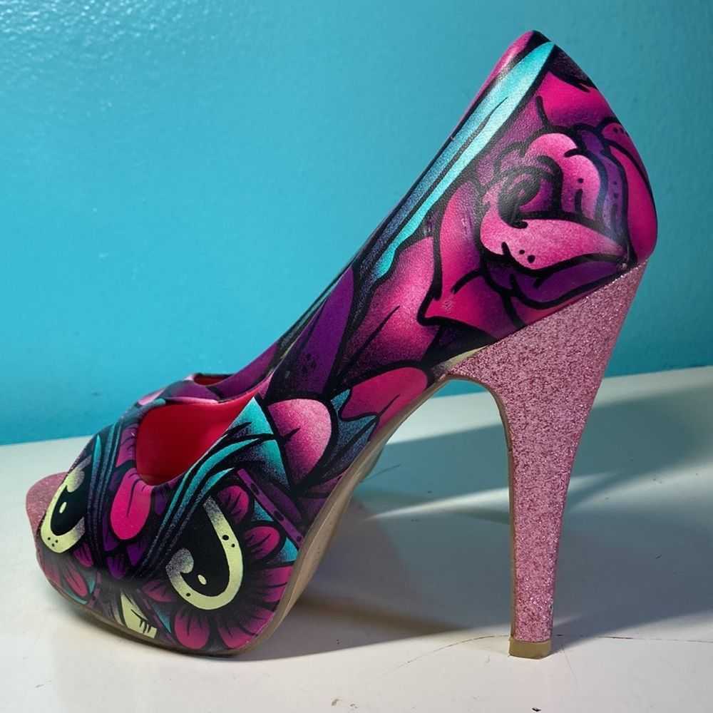 Art Comes First Iron Fist Goth Heels Size 39 - image 9