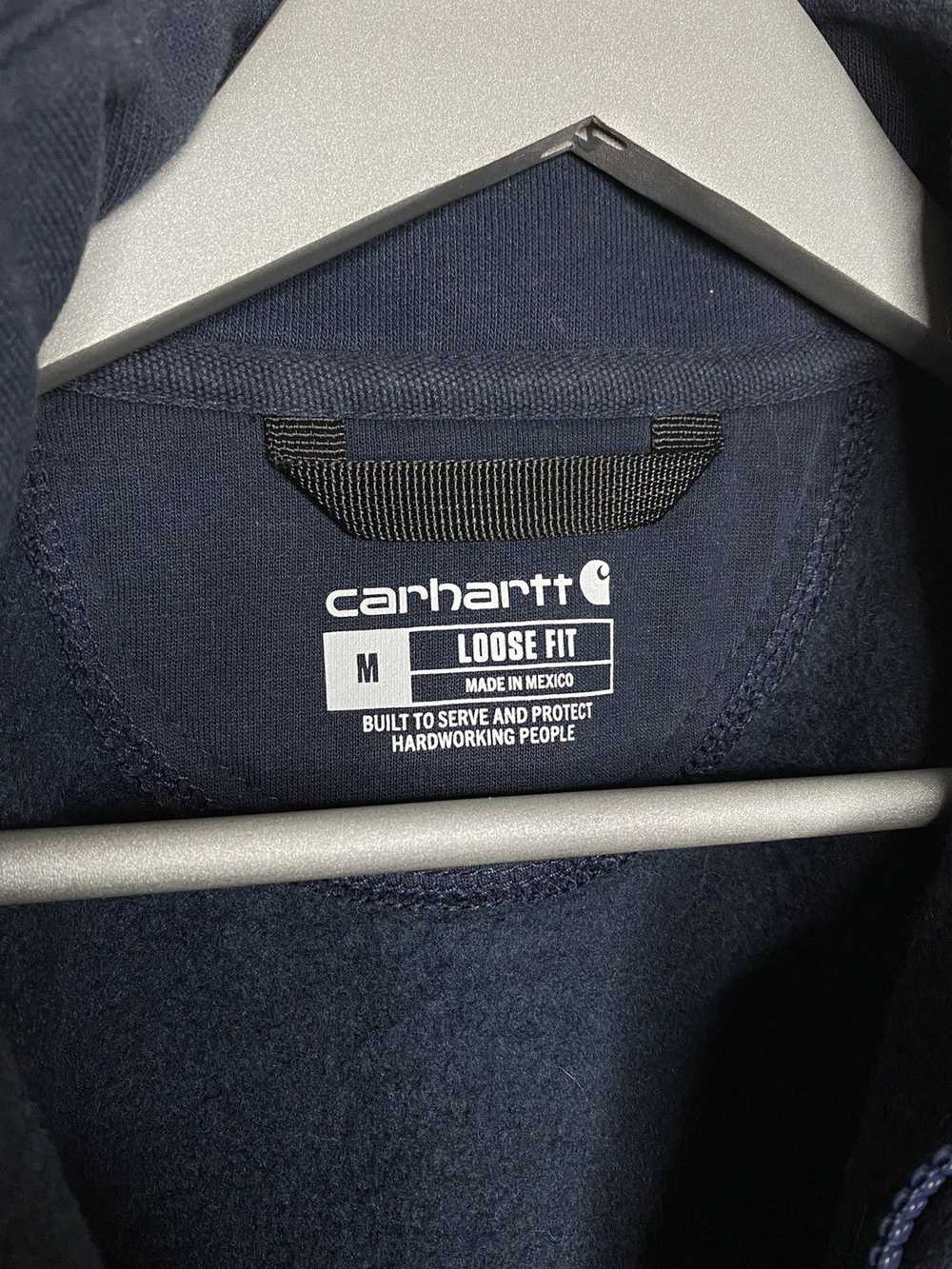 Carhartt × Streetwear × Vintage Carhartt 1/3 Zip … - image 7