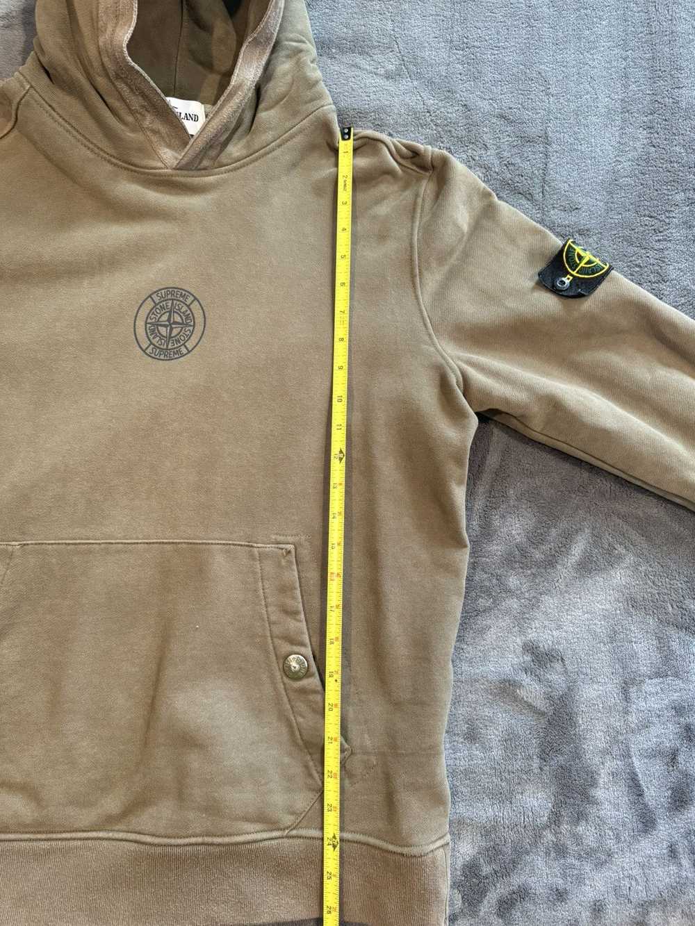 Stone Island × Supreme Supreme stone island hoodie - image 2