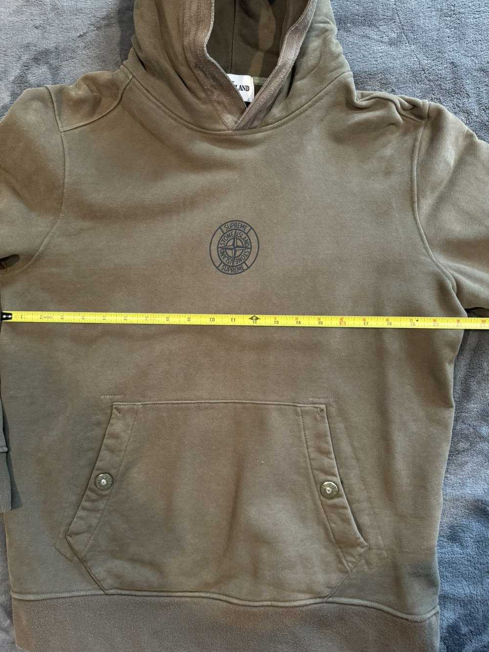 Stone Island × Supreme Supreme stone island hoodie - image 3