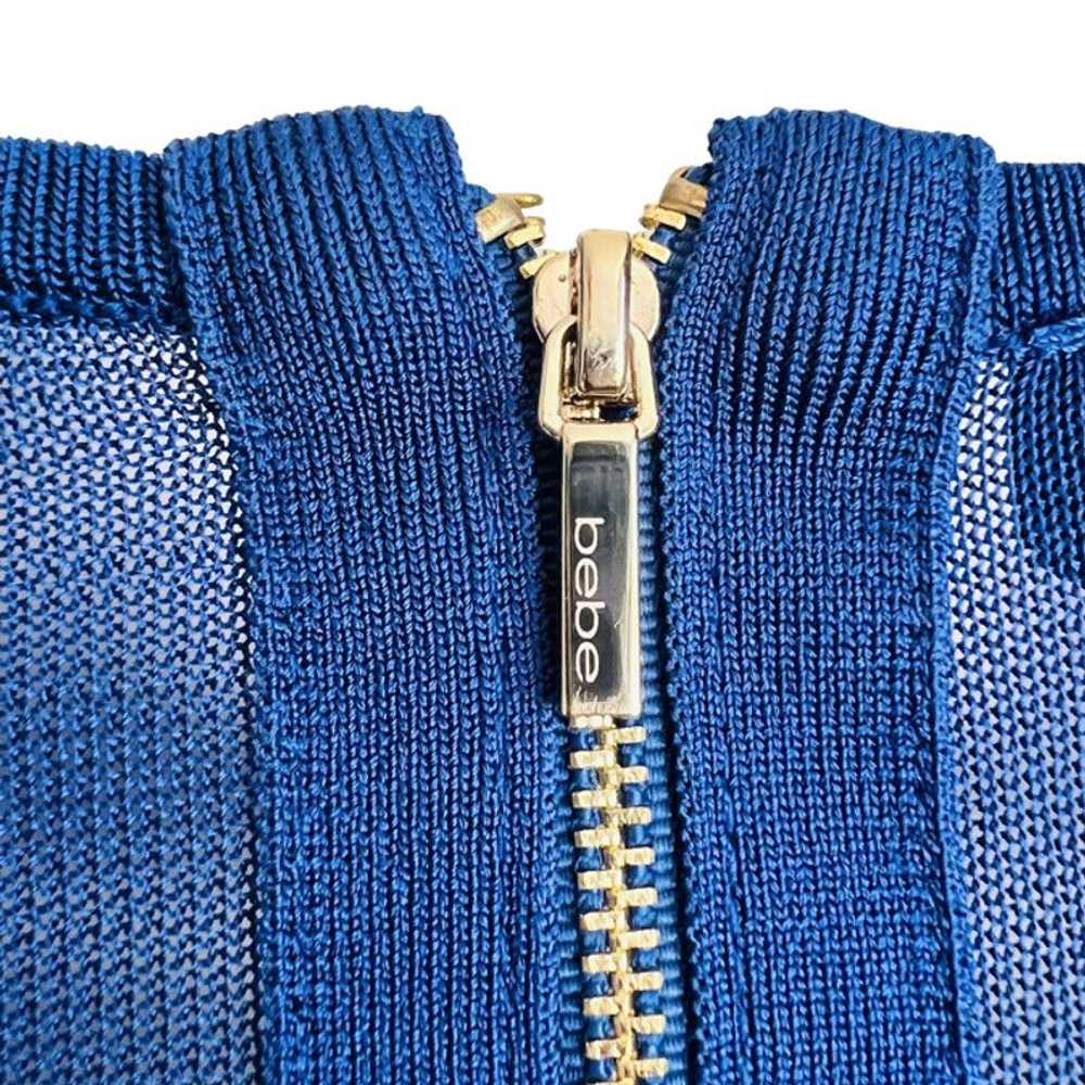 Other Bebe Royal Blue Bandage Two-Piece Set Crop … - image 8