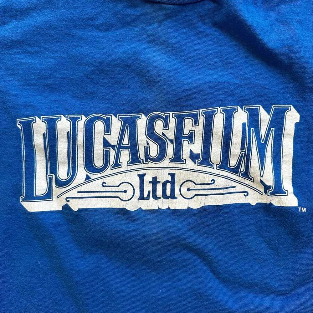 Vintage Lucas Film Ltd T-Shirt XL Single Stitch S… - image 3