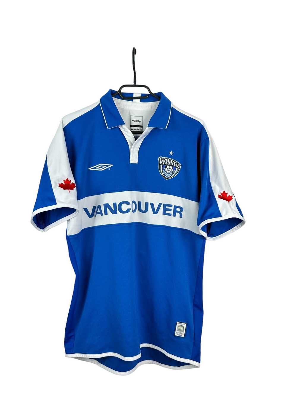 Soccer Jersey × Umbro × Vintage Vancouver Whiteca… - image 1