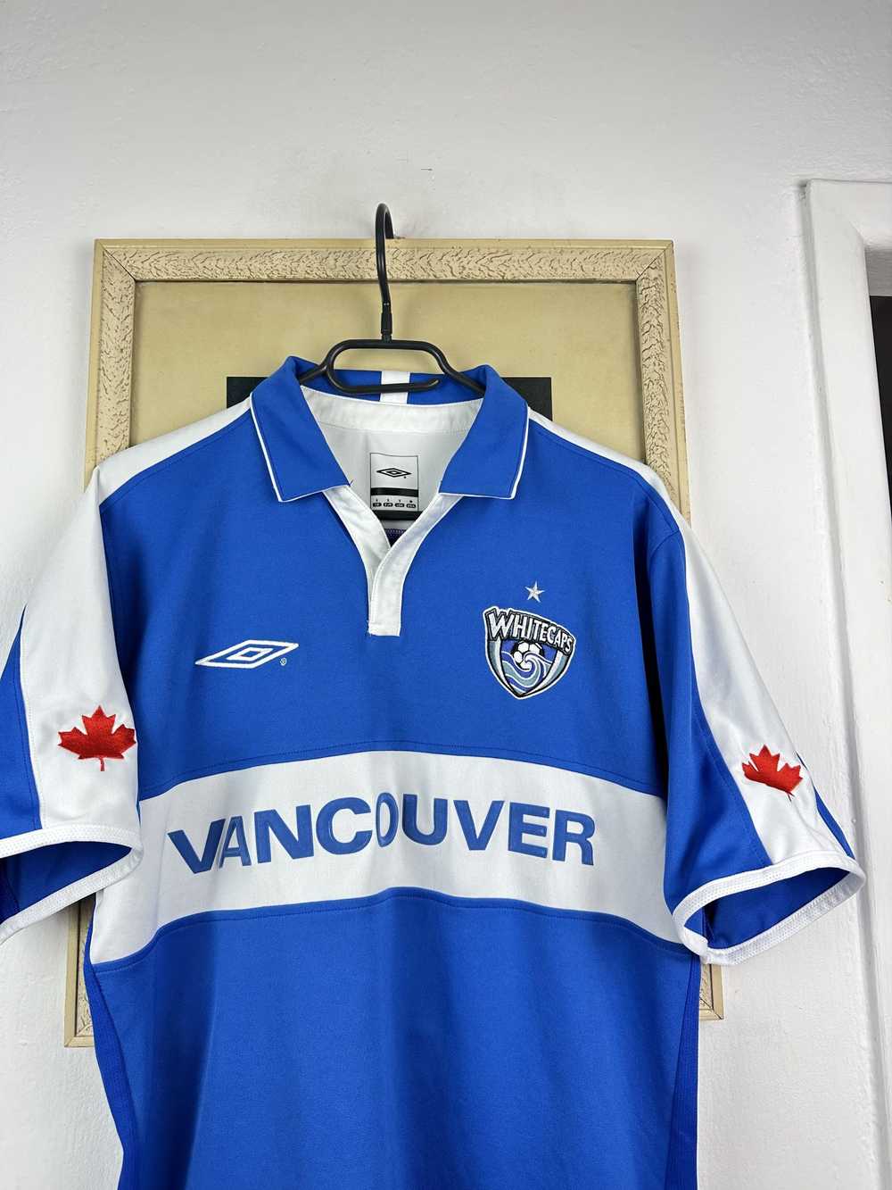 Soccer Jersey × Umbro × Vintage Vancouver Whiteca… - image 2