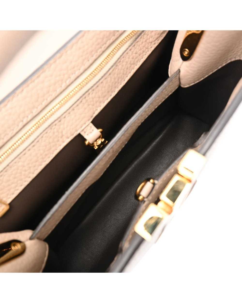Louis Vuitton Sophisticated Leather Flap Handbag - image 10