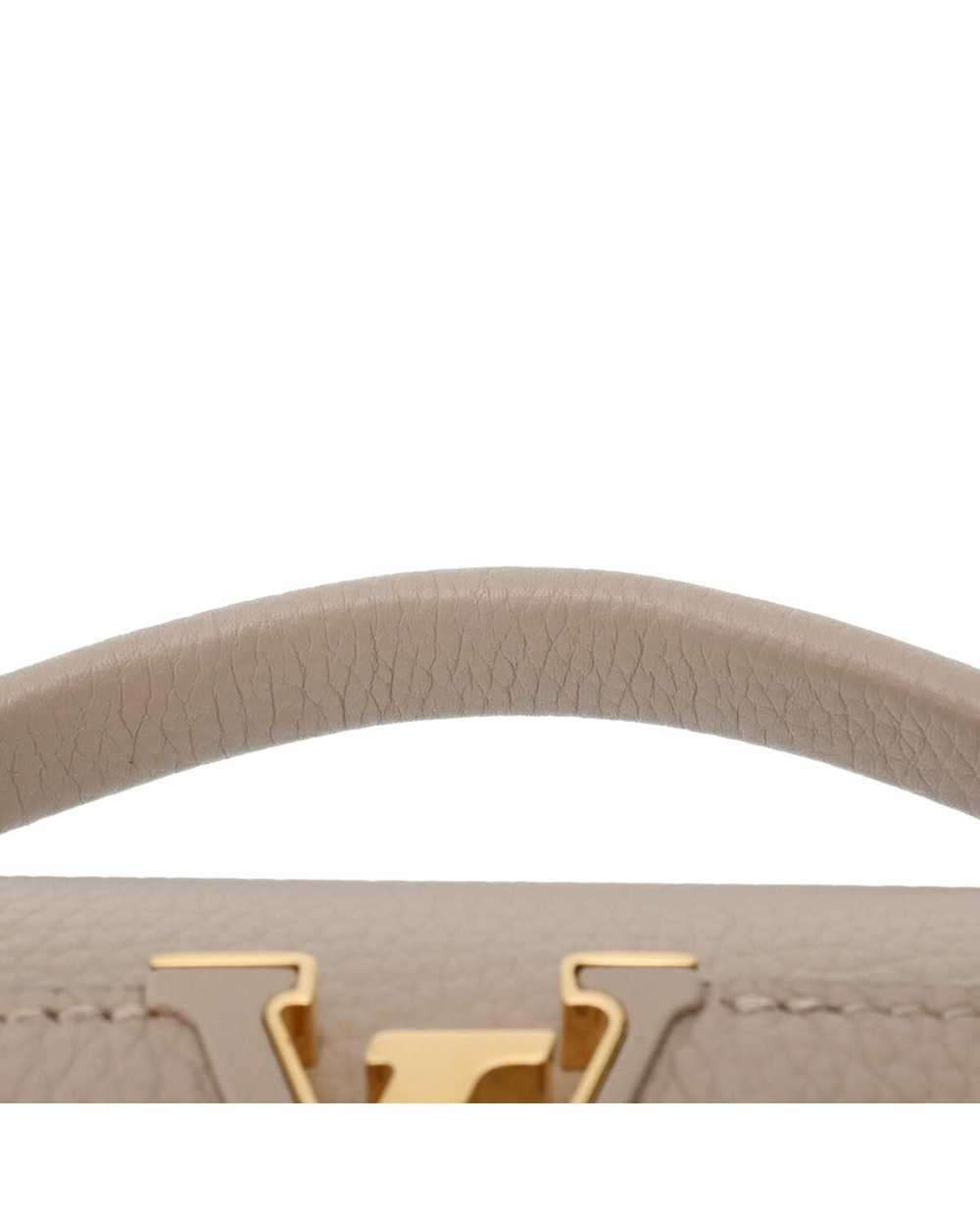 Louis Vuitton Sophisticated Leather Flap Handbag - image 4