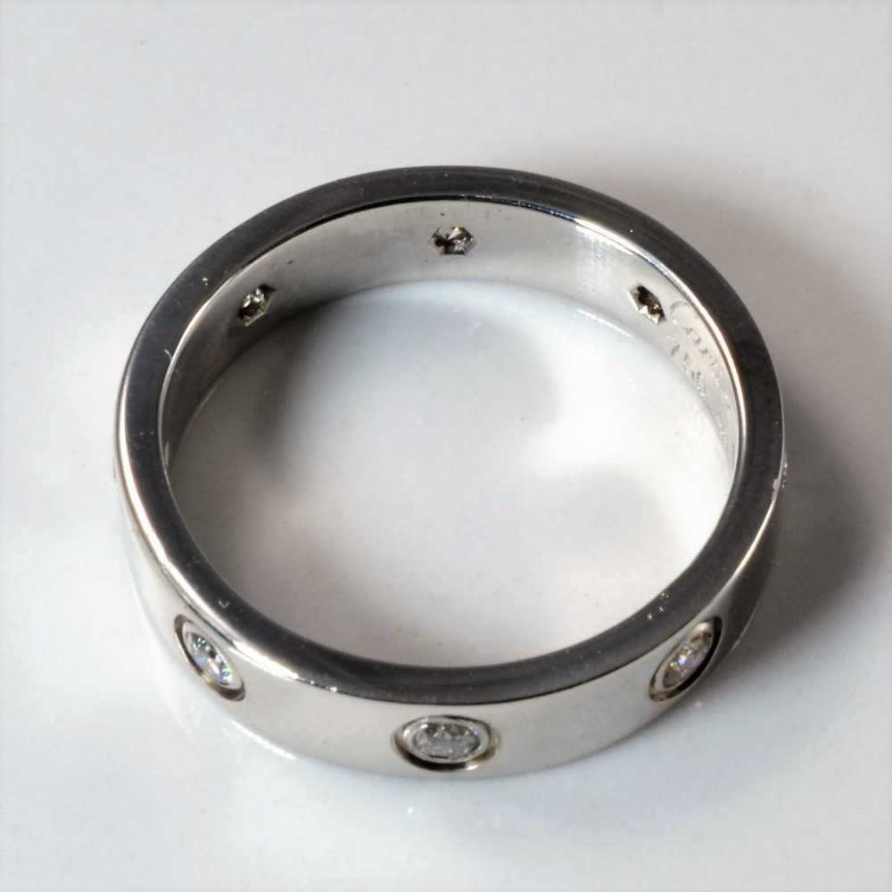 Cartier Love white gold ring - image 3