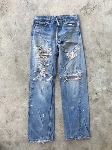 Distressed Denim × Levi's × Vintage Vintage Levi'… - image 1