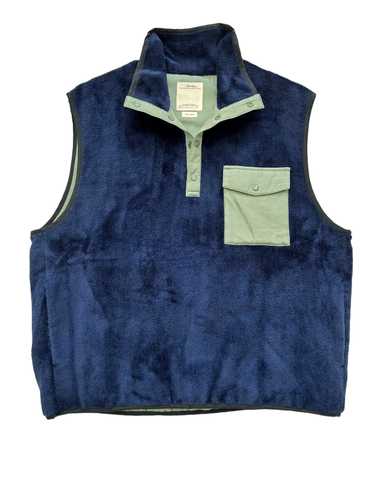 Visvim Barlow P.O. Blue Fleece Vest