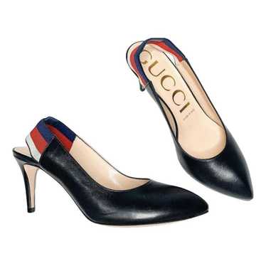 Gucci Sylvie leather heels