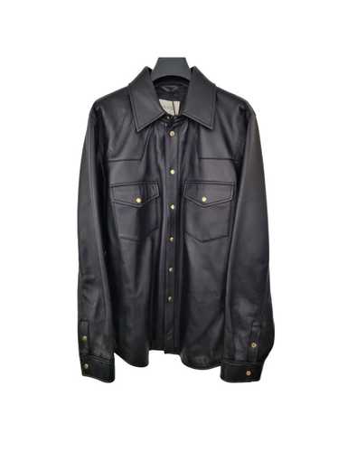 Gucci Gucci Leather Logo Jacket $3500 retail - image 1