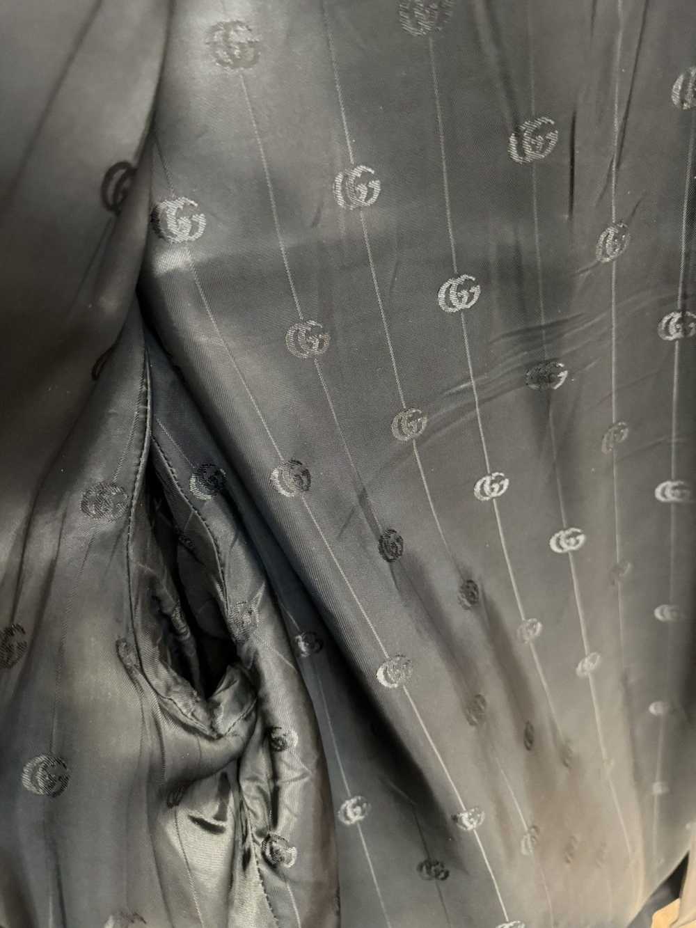 Gucci Gucci Leather Logo Jacket $3500 retail - image 3