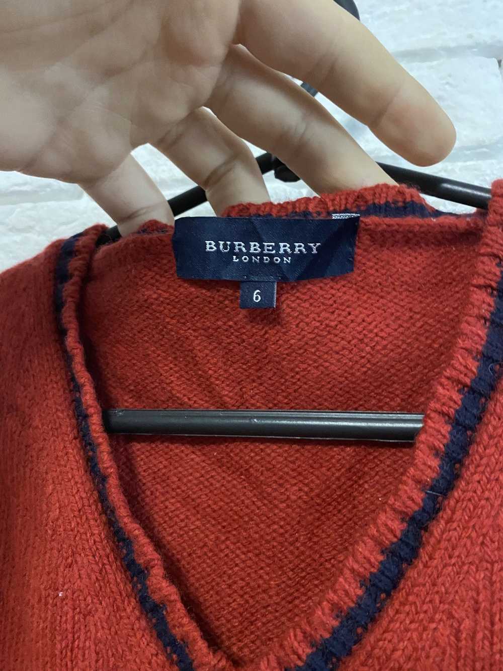 Burberry × Vintage Vintage Wool West Burberry Lon… - image 3