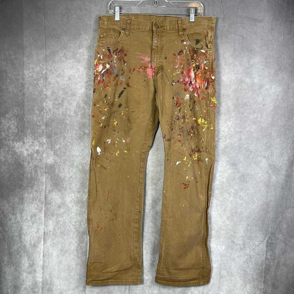 Dickies Mens Dickies Carpenter Splattered Painted… - image 1