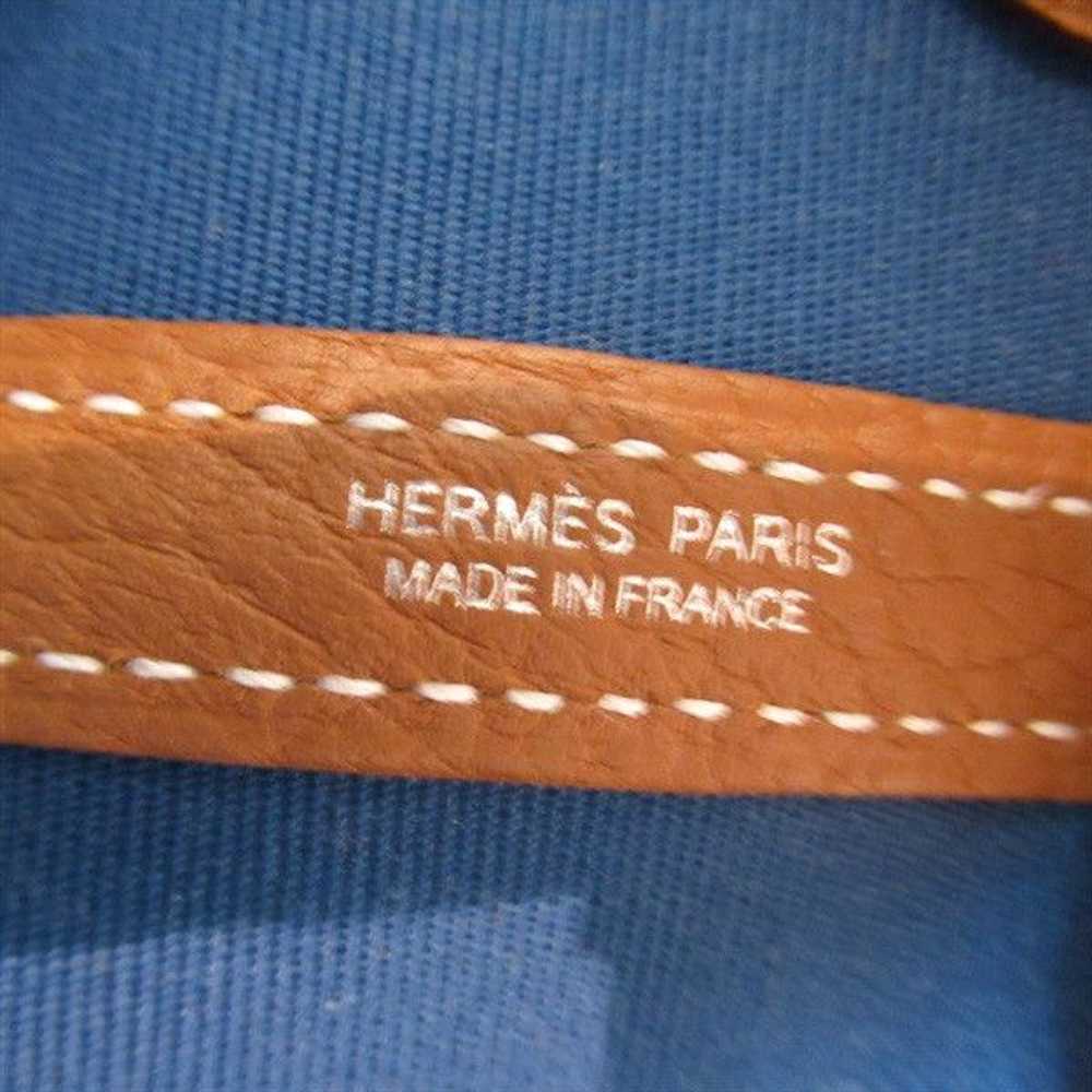 Hermes Hermes Toile Garden Party TPM Canvas Tote … - image 6
