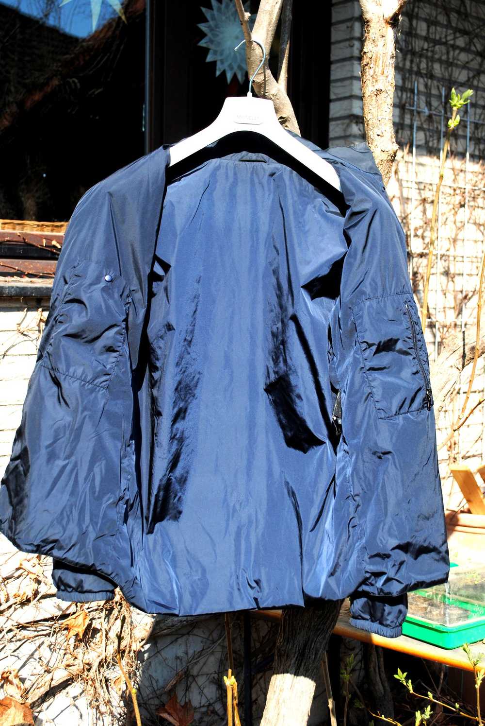 Prada Linea Rossa Navy Blue Nylon Jacket - image 5