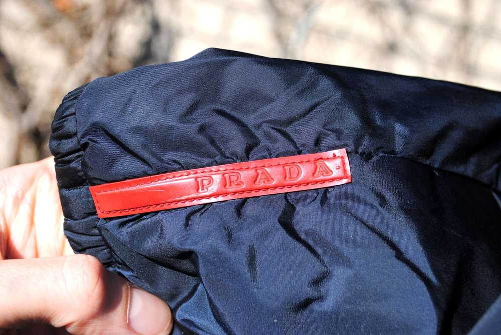 Prada Linea Rossa Navy Blue Nylon Jacket - image 6