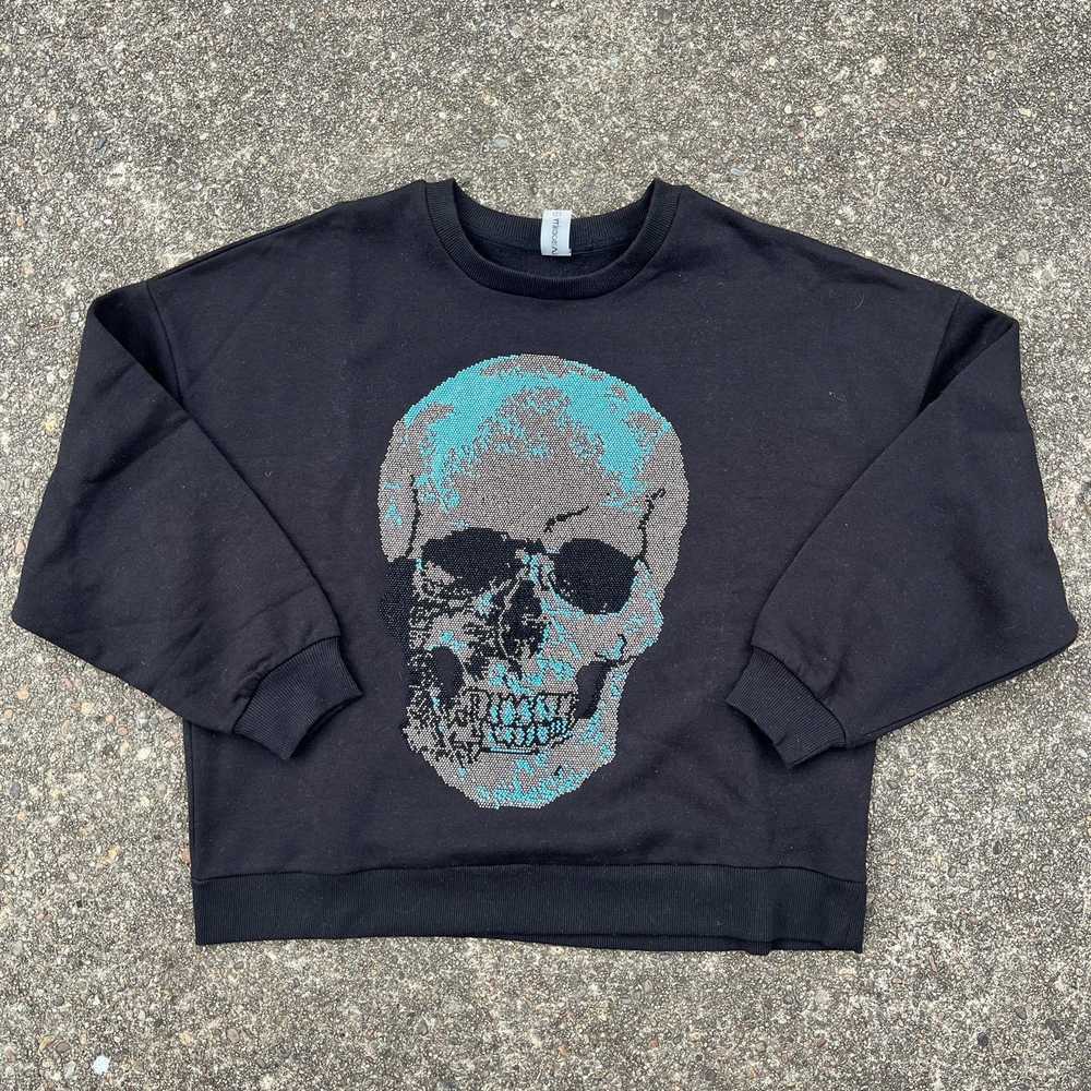 Other Women’s La Society Crewneck Skull Sweatshir… - image 1